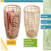 Wicker laundry basket  from mmcis china